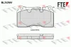 BL2529A1 FTE Комплект тормозных колодок, дисковый тормоз