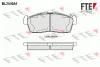 BL2540A1 FTE Комплект тормозных колодок, дисковый тормоз