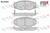 BL2553A1 FTE Комплект тормозных колодок, дисковый тормоз