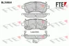 BL2566A1 FTE Комплект тормозных колодок, дисковый тормоз