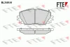 BL2581A1 FTE Комплект тормозных колодок, дисковый тормоз