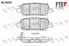 BL2583A1 FTE Комплект тормозных колодок, дисковый тормоз