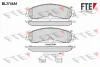 BL2744A1 FTE Комплект тормозных колодок, дисковый тормоз