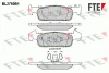 BL2760B1 FTE Комплект тормозных колодок, дисковый тормоз