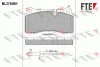 BL2764B1 FTE Комплект тормозных колодок, дисковый тормоз