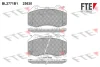 BL2771B1 FTE Комплект тормозных колодок, дисковый тормоз
