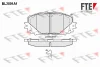 BL2801A1 FTE Комплект тормозных колодок, дисковый тормоз