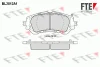 BL2812A1 FTE Комплект тормозных колодок, дисковый тормоз