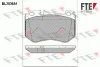 BL2836A1 FTE Комплект тормозных колодок, дисковый тормоз