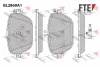 BL2869A1 FTE Комплект тормозных колодок, дисковый тормоз