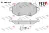 BL2873A1 FTE Комплект тормозных колодок, дисковый тормоз