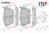 BL2898A1 FTE Комплект тормозных колодок, дисковый тормоз