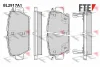 BL2917A1 FTE Комплект тормозных колодок, дисковый тормоз