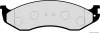 Превью - J3600307 HERTH+BUSS Комплект тормозных колодок, дисковый тормоз (фото 2)