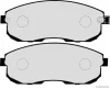 Превью - J3601044 HERTH+BUSS Комплект тормозных колодок, дисковый тормоз (фото 2)