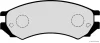 Превью - J3601050 HERTH+BUSS Комплект тормозных колодок, дисковый тормоз (фото 2)