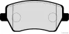 Превью - J3601085 HERTH+BUSS Комплект тормозных колодок, дисковый тормоз (фото 2)