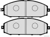 Превью - J3601095 HERTH+BUSS Комплект тормозных колодок, дисковый тормоз (фото 2)
