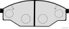 Превью - J3602047 HERTH+BUSS Комплект тормозных колодок, дисковый тормоз (фото 2)