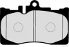 Превью - J3602111 HERTH+BUSS Комплект тормозных колодок, дисковый тормоз (фото 2)
