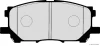 Превью - J3602118 HERTH+BUSS Комплект тормозных колодок, дисковый тормоз (фото 2)