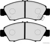Превью - J3604034 HERTH+BUSS Комплект тормозных колодок, дисковый тормоз (фото 2)