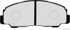 Превью - J3606012 HERTH+BUSS Комплект тормозных колодок, дисковый тормоз (фото 2)