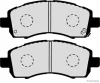 Превью - J3607012 HERTH+BUSS Комплект тормозных колодок, дисковый тормоз (фото 2)