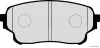 Превью - J3608026 HERTH+BUSS Комплект тормозных колодок, дисковый тормоз (фото 2)