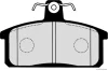 Превью - J3608029 HERTH+BUSS Комплект тормозных колодок, дисковый тормоз (фото 2)