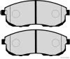 Превью - J3608033 HERTH+BUSS Комплект тормозных колодок, дисковый тормоз (фото 2)