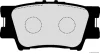 Превью - J3612035 HERTH+BUSS Комплект тормозных колодок, дисковый тормоз (фото 2)
