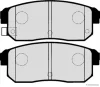 Превью - J3613018 HERTH+BUSS Комплект тормозных колодок, дисковый тормоз (фото 2)