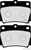 Превью - J3615011 HERTH+BUSS Комплект тормозных колодок, дисковый тормоз (фото 2)