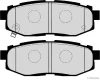 Превью - J3617007 HERTH+BUSS Комплект тормозных колодок, дисковый тормоз (фото 2)
