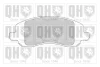 BP1695 QUINTON HAZELL Комплект тормозных колодок, дисковый тормоз