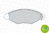Превью - FDB1135 FERODO Комплект тормозных колодок, дисковый тормоз (фото 2)