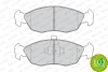 Превью - FDB1168 FERODO Комплект тормозных колодок, дисковый тормоз (фото 2)