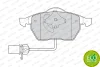 Превью - FDB1323 FERODO Комплект тормозных колодок, дисковый тормоз (фото 2)