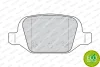 Превью - FDB1324 FERODO Комплект тормозных колодок, дисковый тормоз (фото 2)