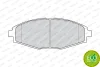 Превью - FDB1337 FERODO Комплект тормозных колодок, дисковый тормоз (фото 2)