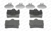 Превью - FDB1427 FERODO Комплект тормозных колодок, дисковый тормоз (фото 2)