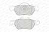 Превью - FDB1440 FERODO Комплект тормозных колодок, дисковый тормоз (фото 2)