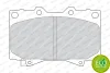 Превью - FDB1456 FERODO Комплект тормозных колодок, дисковый тормоз (фото 2)