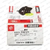 Превью - FDB1474 FERODO Комплект тормозных колодок, дисковый тормоз (фото 3)
