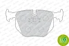 Превью - FDB1483 FERODO Комплект тормозных колодок, дисковый тормоз (фото 2)