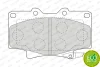 FDB1502 FERODO Комплект тормозных колодок, дисковый тормоз