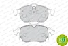 Превью - FDB1520 FERODO Комплект тормозных колодок, дисковый тормоз (фото 2)