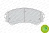 Превью - FDB1603 FERODO Комплект тормозных колодок, дисковый тормоз (фото 2)