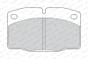 FDB173E FERODO Комплект тормозных колодок, дисковый тормоз